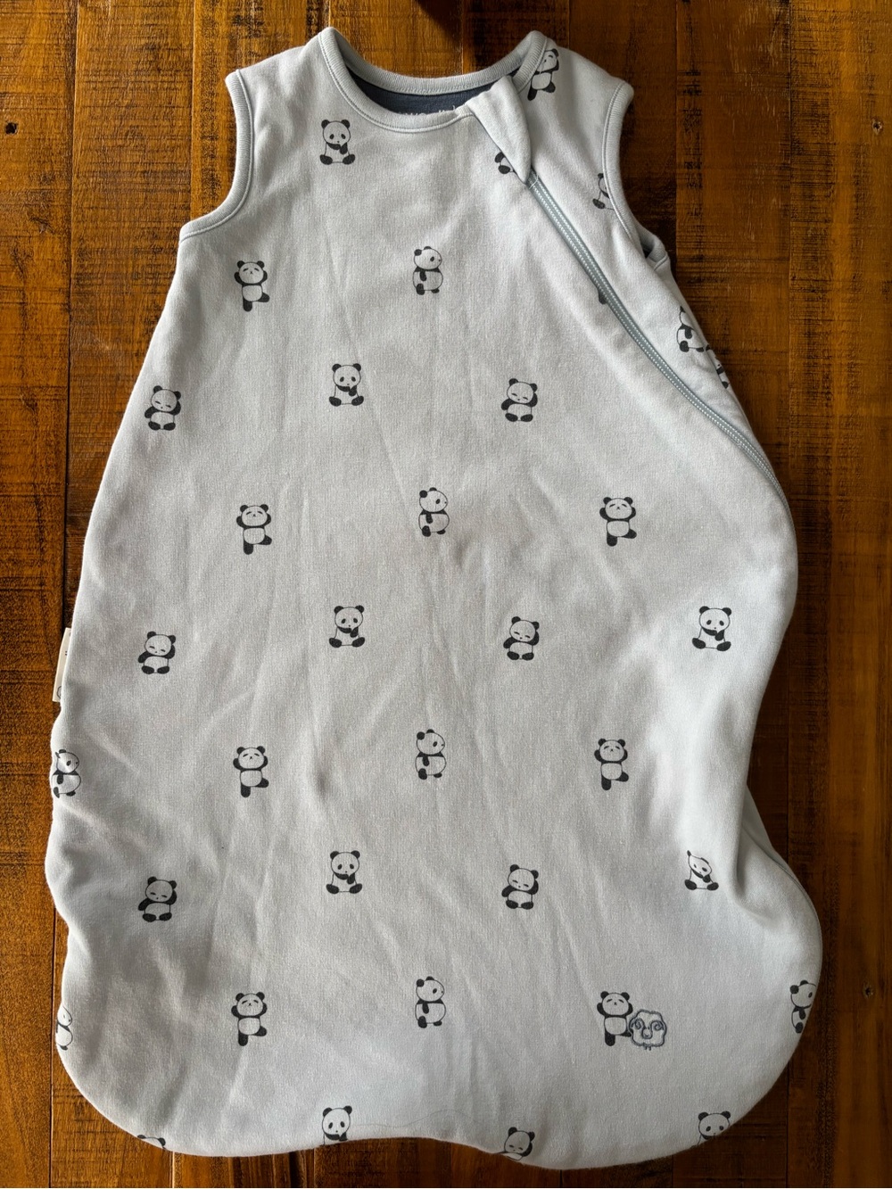 Woolino Light blue Sleep Sack 0-6
